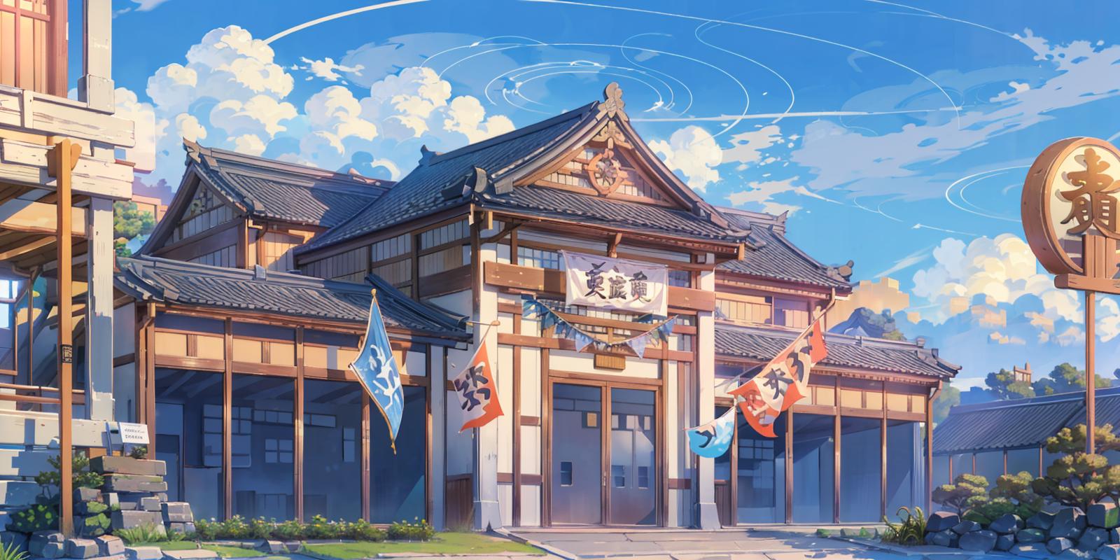 碧蓝档案场景/blue archive style background lora image by chosen