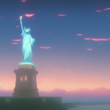 The Statue of Liberty by WakasaKakiage21