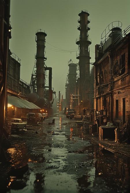 Color photo ((live action scene from Steven Spielberg movie industrial light and magic))(deep blacks)(evocative depth of field)(absolute sharpness)
<lora:LCM-LoRA-XL_V1:0.21>
<lora:SDXLHighDetail_v5:0.3>
<lora:MJ52:.6> 
<lora:JuggerCineXL2:.6>