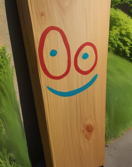 Plank, on a wall,  outdoors, 
(masterpiece:1.2),(best quality:1.2),<lora:Plank-EEE10v6:0.8>,