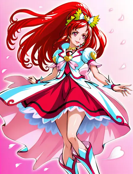 Cure Ace + Aguri Madoka (3 Outfits) | Doki Doki Precure