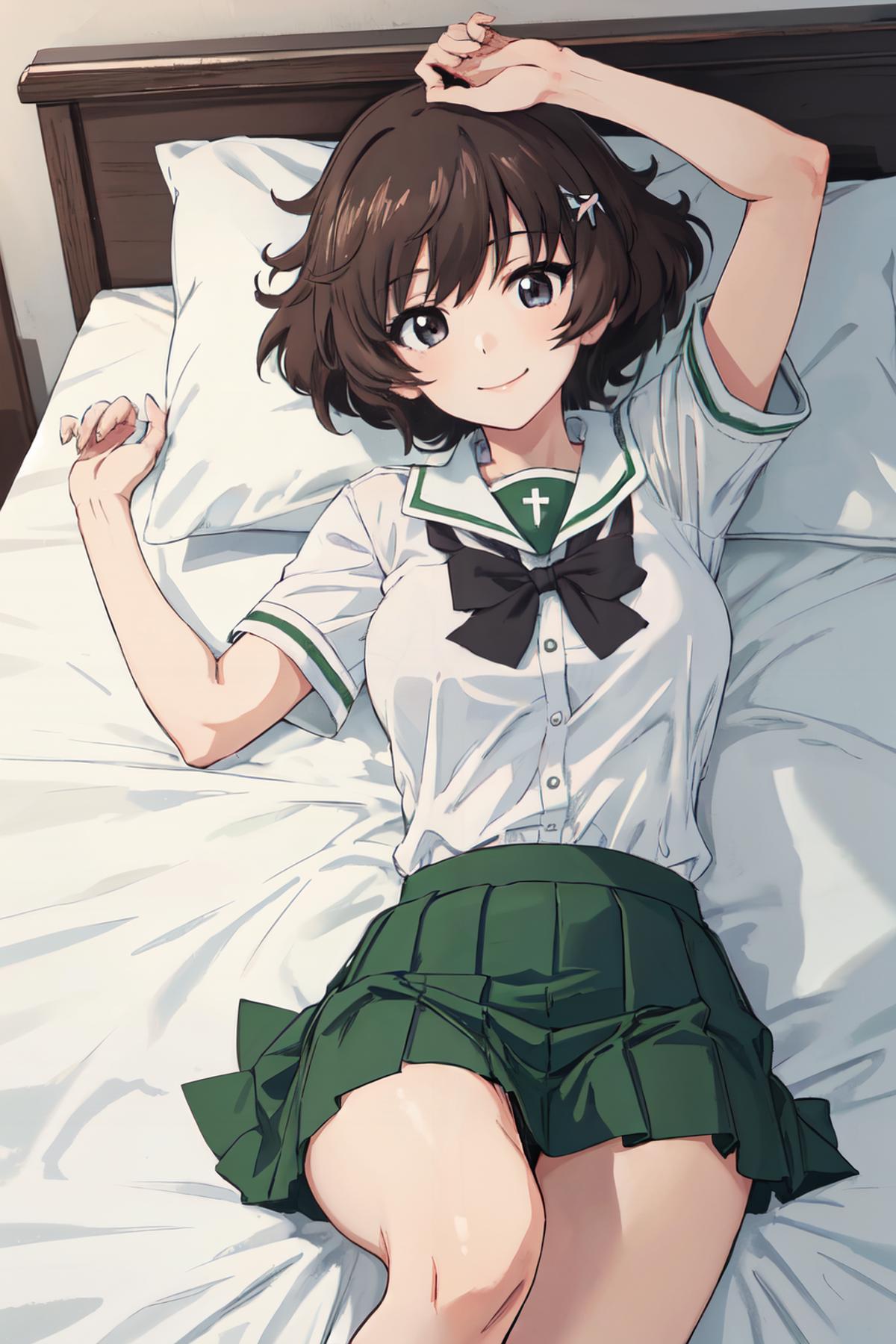 Girls und Panzer Akiyama Yukari image by kokurine