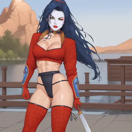 Shi (Shi: The Way of the Warrior) - Commission LoRA PonyXL [NSFW Support]
