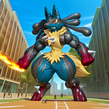 Mega Lucario V1