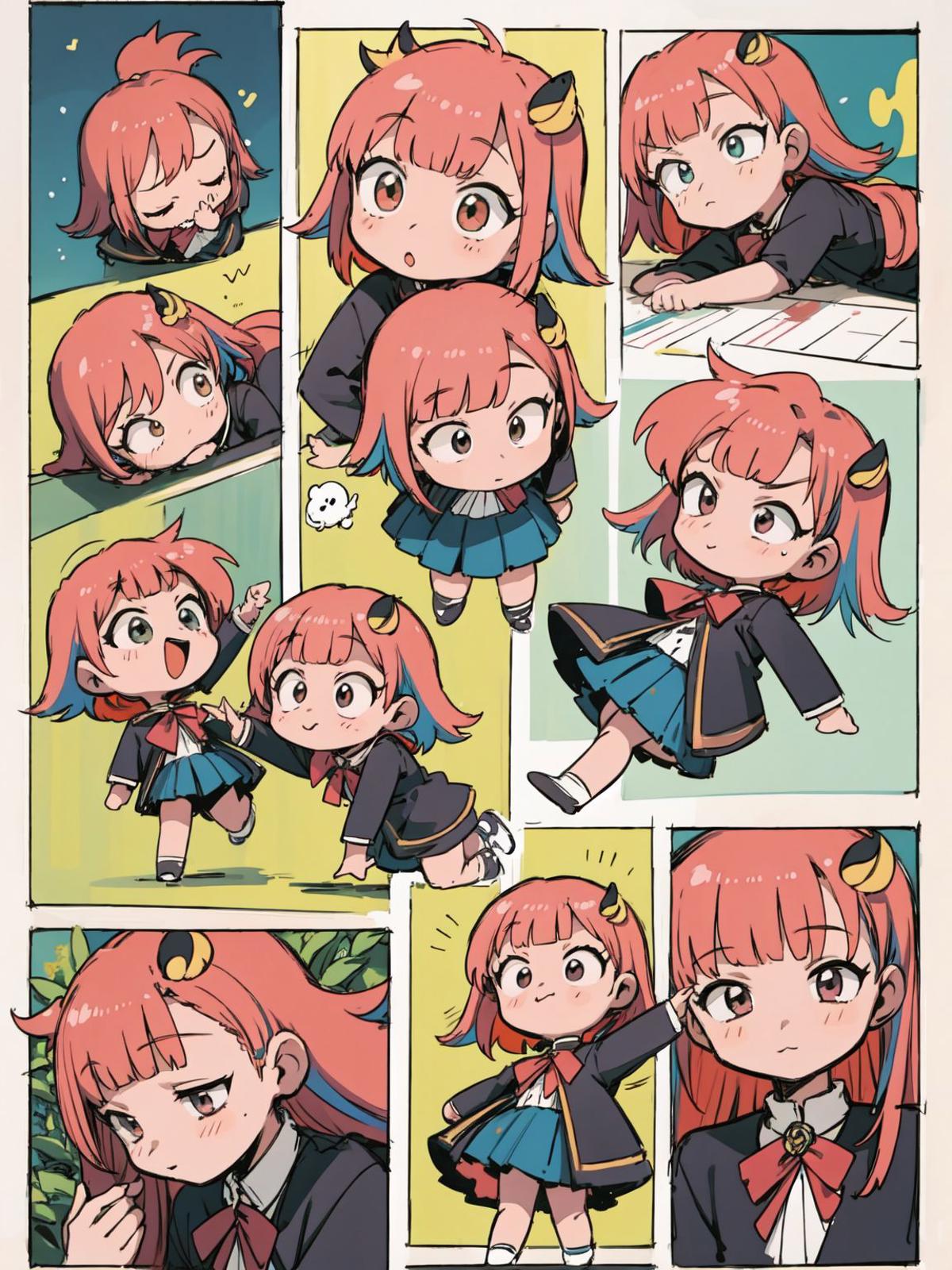 chibi comic style Q版小漫画 image by xfcodelove445