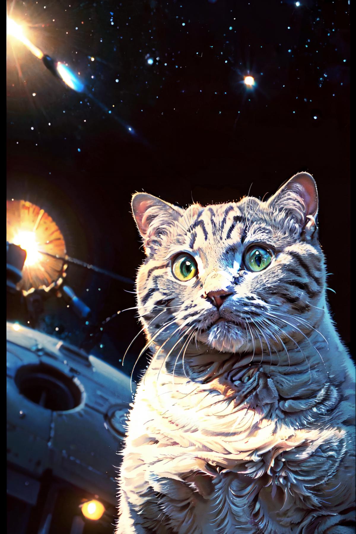 Space Cat image by kokurine