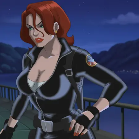 Black Widow (Ultimate Avengers) - LoRA Illustrious [NSFW Support]