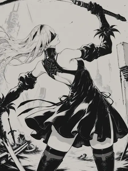 World of Nier art style