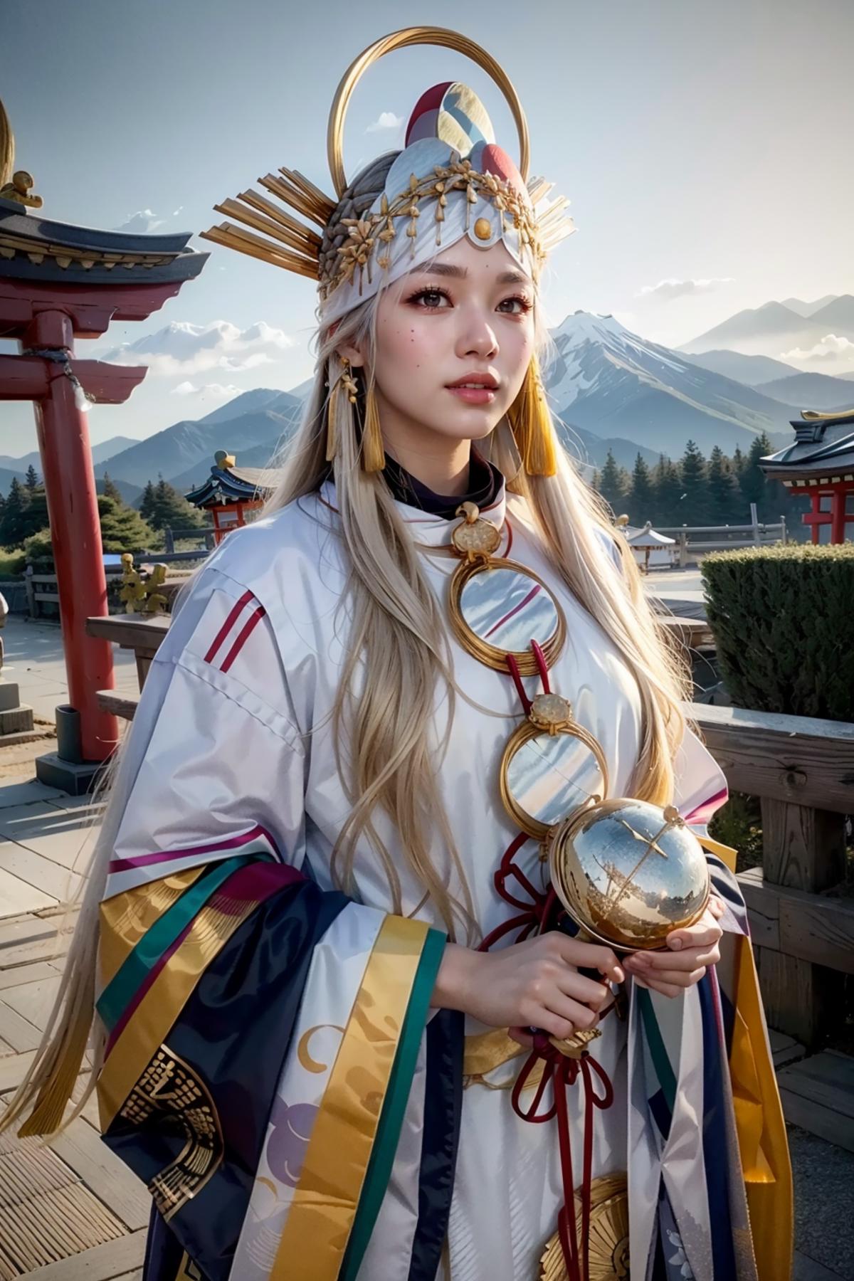 Divine Miketsu (Onmyoji) LoRA image by feetie