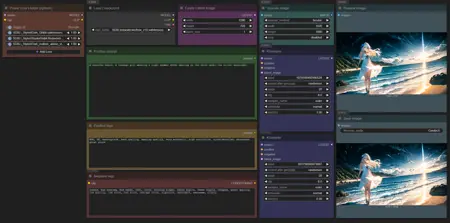 Very Basic Workflow (txt2img and upscale)