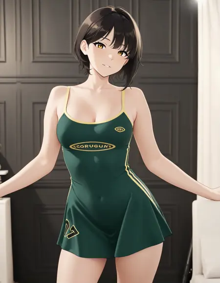 Clothing: Green sport