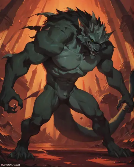 Beast Boy - Werebeast (Chupacabra Form) [DC | Teen Titan]