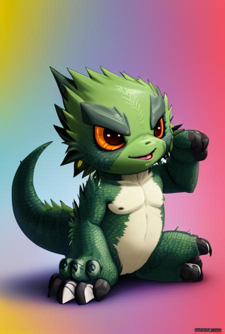 jubjub , <lora:Jubjub:0.70>,digimon (creature)