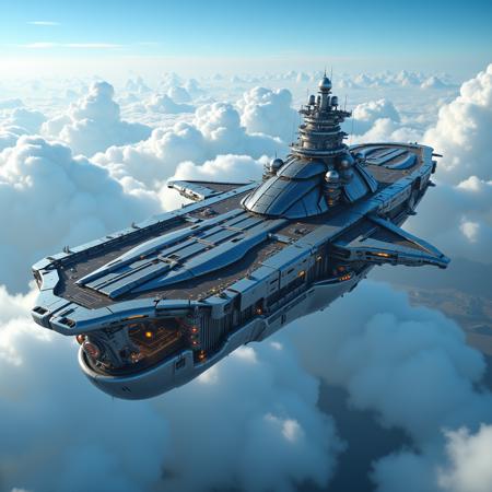 Interstellar Traveler | Sci-Fi & Technology | Spaceships - Mechas - Extraterrestrial Colonization - FLUX v1.0