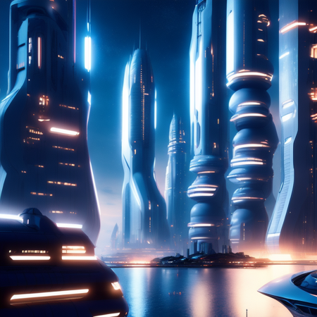 photo, rendering of a futuristic city at night (ModernFutures style:1) <lora:djzModernFuturesV21:1>