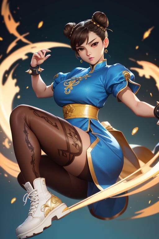 Chun-Li (春麗) - Street Fighter - COMMISSION image by mobilechou03914