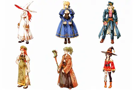 [ILST] Final Fantasy Tactics Character/Class Art Style