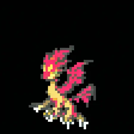 pixel character