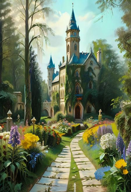 unfazed oil painting - xl Pony V1.0