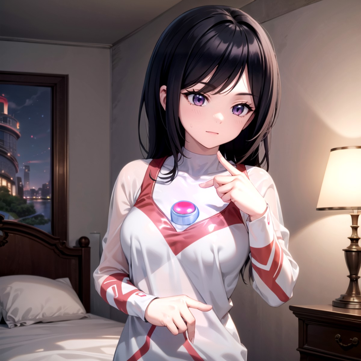 extremely detailed CG unreal engine 8k, best quality, 1girl, beautiful detailed 1 young girl, (ultragirl :1.0), ultraman p...