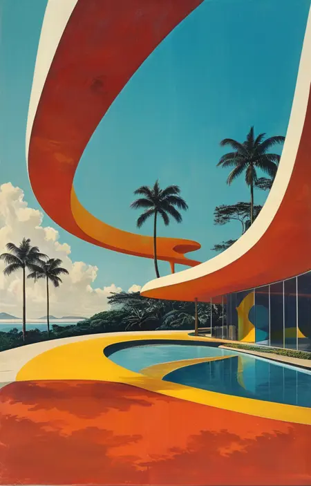 designed by Oscar Niemeyer [SDXL] 313