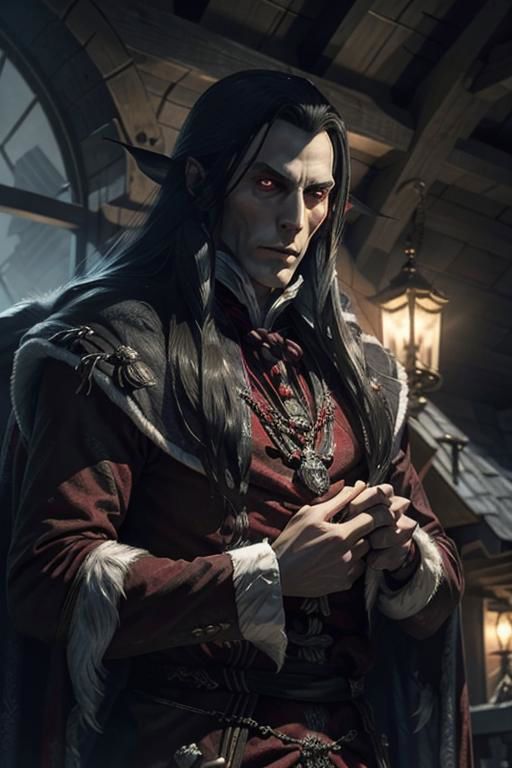 Strahd von Zarovich | Curse of Strahd image by AIArtsChannel