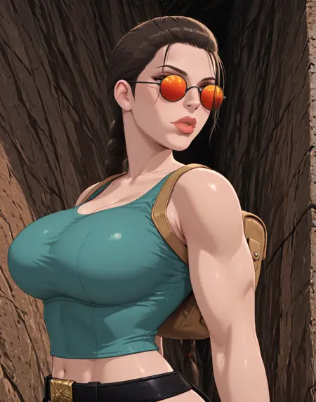 Nude raider (nsfw) - Tomb raider (IL and Pony)