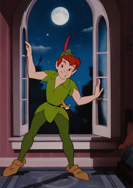 Peter Pan (1953) - Peter Pan Illustrious