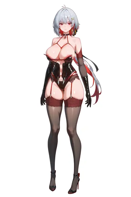 漂泊者/Female Rover - 小恶魔/Little Devil - design from KanouSakura(鸣潮\Wuthering Waves)- Illustrious