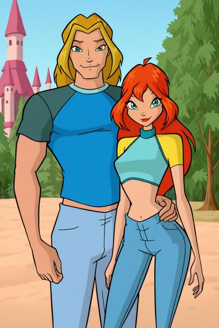 Bloom & Sky - Winx Club | Illus Couple | Commission v1.0