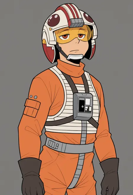 Star Wars Rebel Pilot Suit (pony)