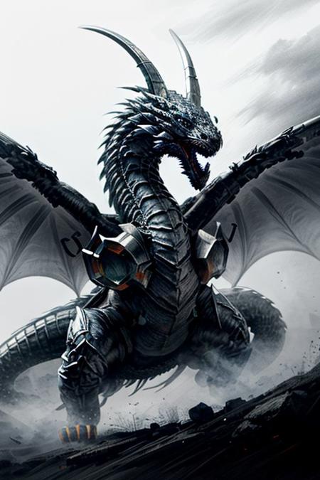 Pencil sketch, intricately detailed, rich shadows, highest resolution, highest quality, 8k UHD, 
best perfect realistic HD ultra HD 4k clear and detailed image, battle knights with a large and fearful fire dragon, nearby castle, weapons swords, crossbows, bows, detailed visualizations of knights, dragon and landscape, detailed depiction of their faces and weapons and armor, and o ...