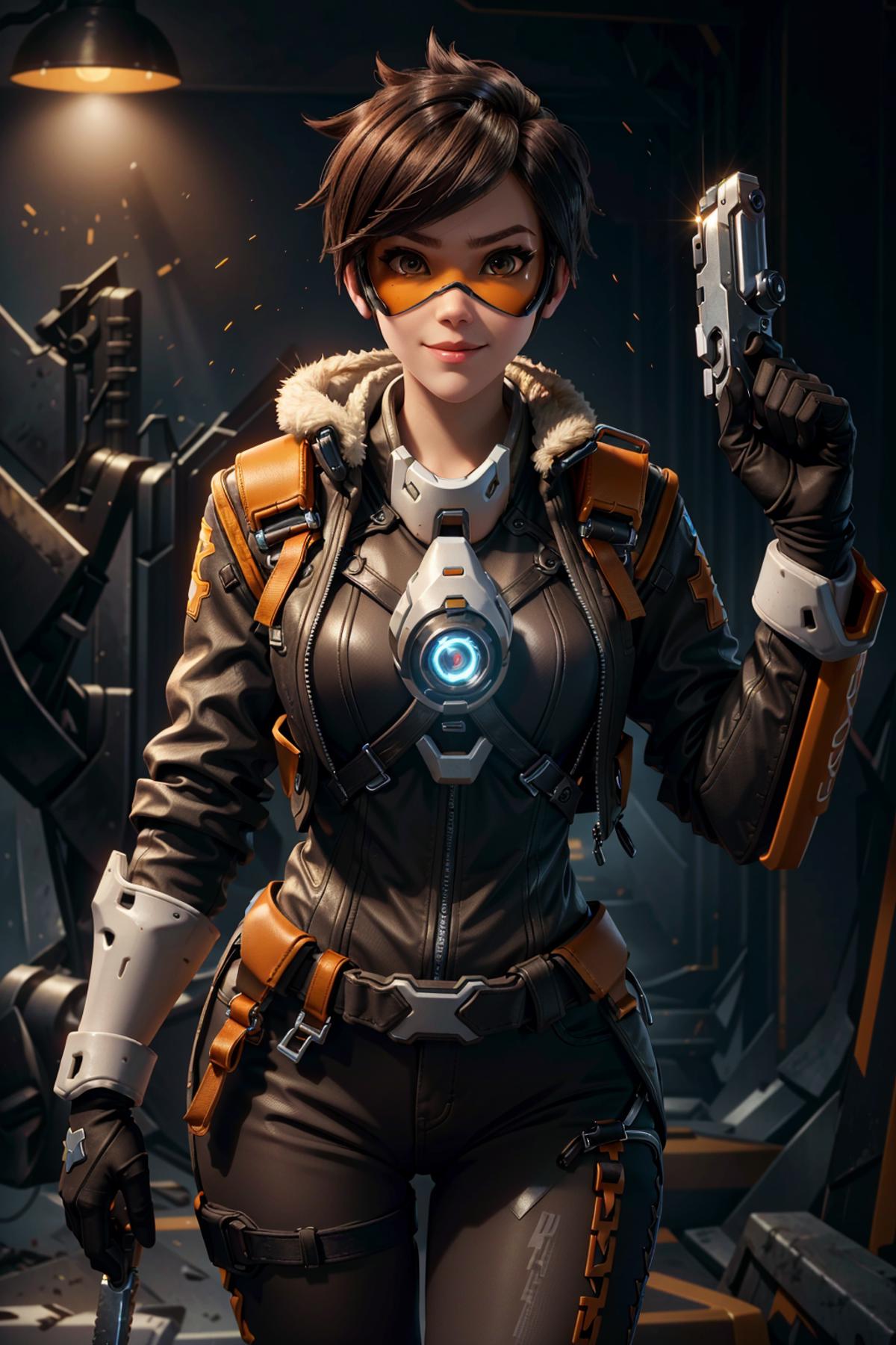 Not so Perfect - Tracer from Overwatch image by BloodRedKittie