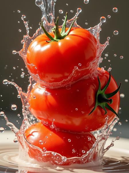 Fruits Splash Water | Realistic Photography Flux1.d Lora v1.0