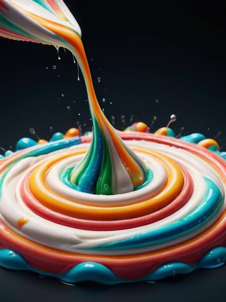 paint splash, smoke splash, color splash, galaxy scape, aetherial, colorful suns, wet glossy, ((masterpiece)), (high quality), (Ultra-HD), (high-resolution), (4k, 8k, 16k), (epic), (insanely detailed:1), (hyper-realistic:1), (HDR, vivid colors, colorful), (vfx, bokeh), (volumetric lighting, global illumination, ray tracing:1), absurdres, RAW, award winning photography, professional film photography, film photography:1.2, photorealistic, depth of field, shallow focus, (soft lighting:1), (digital photography:1.5), (cinematic lighting:1), (cinematic film photography:1.5) made of colorful ral-toothp <lora:ral-toothp-sdxl:1>