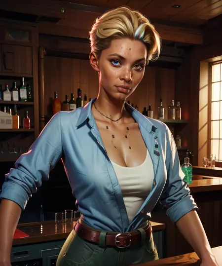 Alena Xenakis - Cyberpunk 2077 (3d)