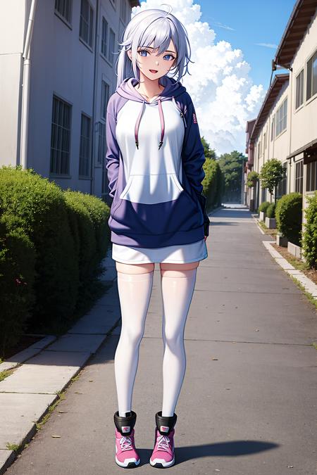 masterpiece, 
1girl,face, full body,(hoodie),
<lora:VladilenaMilize_v1.0:0.65>