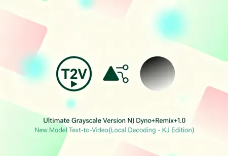 (Ultimate Grayscale Version N) Dyno+Remix+1.0 New Model Text-to-Video (Local Decoding - KJ Edition)