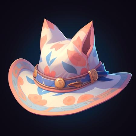 game icon institute,game icon,(The image is an shawl),Cat ears, beautiful patterns, stylish, still life, game icon, official art, well-structured, HD, 2d, game item icon, future style, (white background). <lora:game icon institute-mz:0.6>