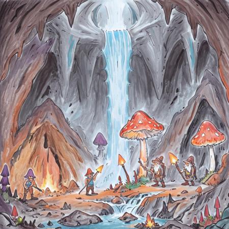 Dwarf Fortress Narrative Style (SDXL) Dwarf Fortress Narrative Style (SDXL)