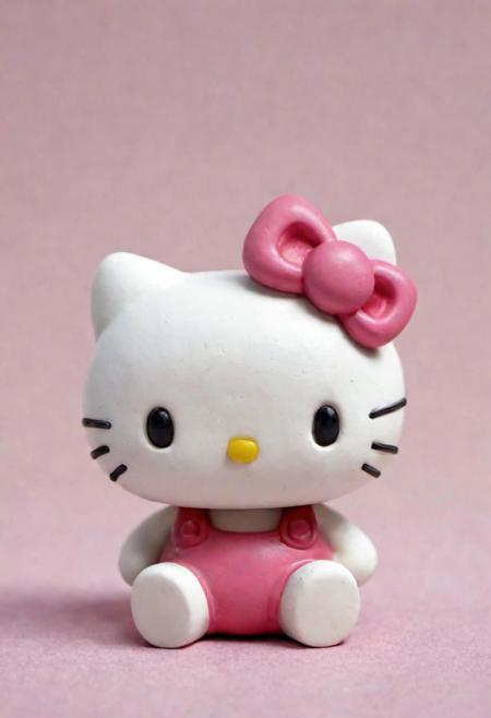 "Generate an utterly adorable AI art prompt for crafting the cutest-ever little baby hello kitty clay figure. Imagine sculpting a miniature version of the beloved hello kitty character as an irresistibly cute and chubby baby. Focus on capturing the essence of innocence, playfulness, and sweetness in the sculpture.
Envision hello kitty in a tiny, endearing pose that emphasizes its baby-like qualities. Consider incorporating elements that highlight its adorableness, such as oversized eyes, a tiny pacifier, or a cuddly accessory. Encourage the use of soft, pastel colors to enhance the overall cuteness of the clay figure.