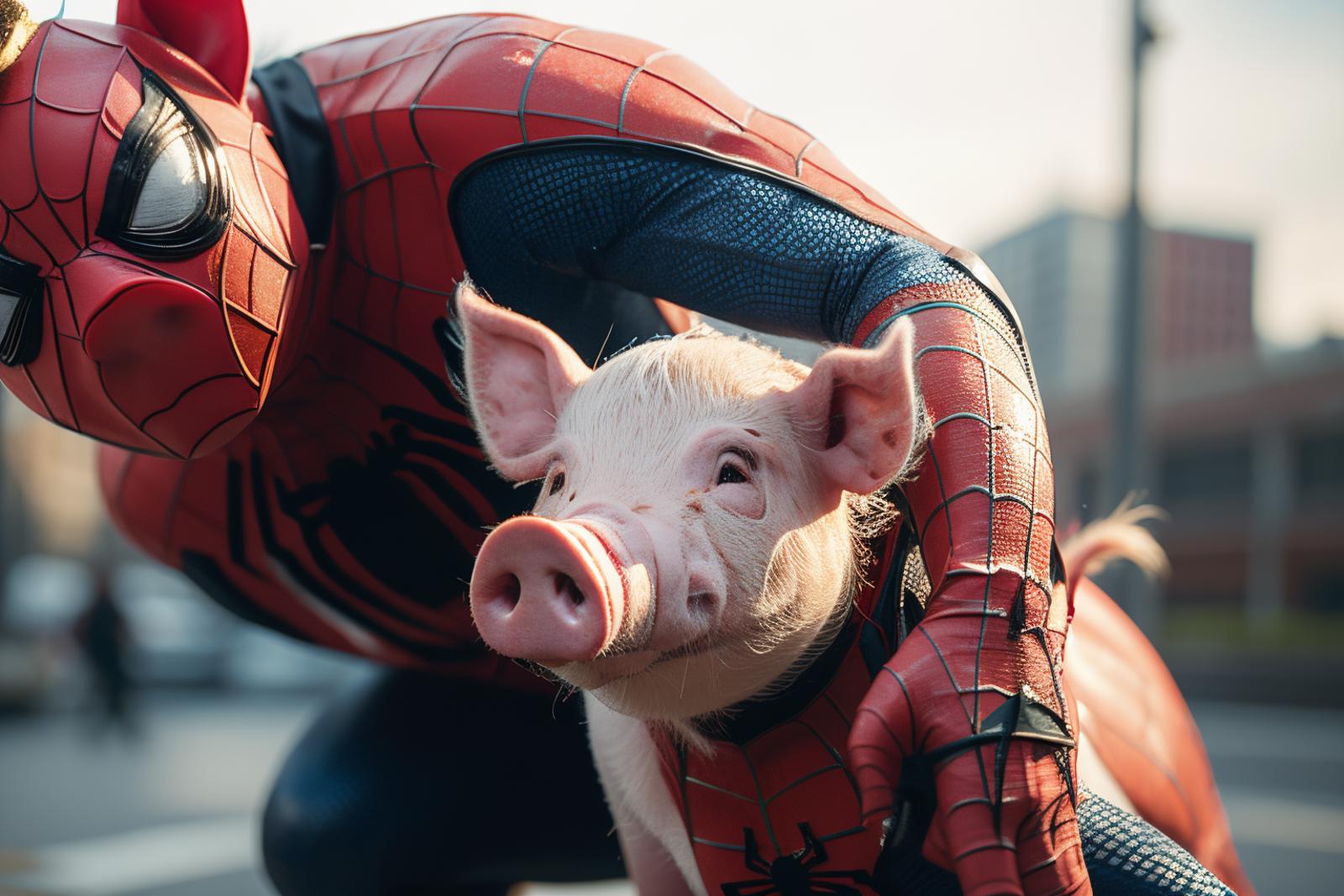 Spider Pig, Spider Pig, Does What a SPIDER PIG does image by ssugar008