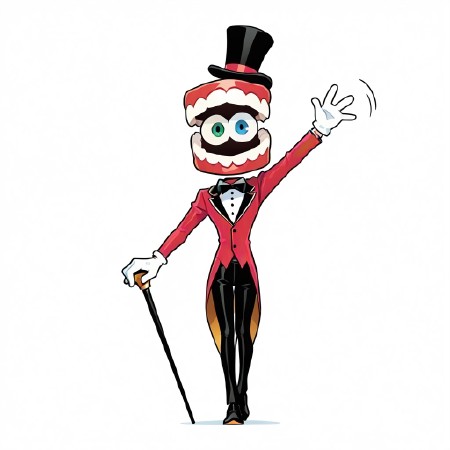 caine & bubble caine & bubble