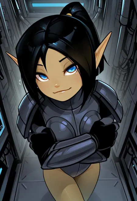Robyn, The Elf Guard (Akumi Wars/miltoniusarts)