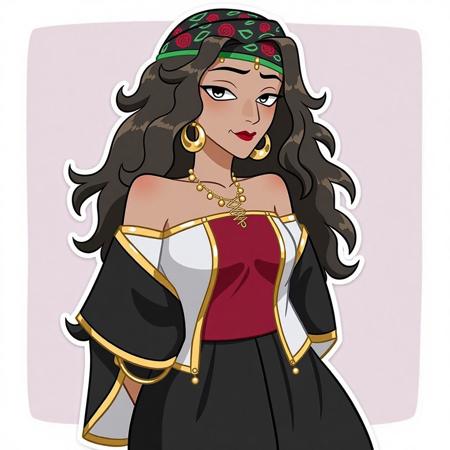 Sabina - VK Stickers(FLUX) V1