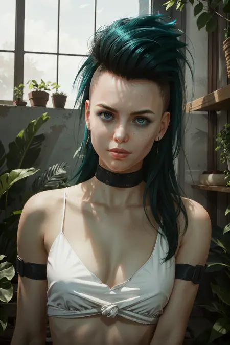 Young Rogue from Cyberpunk 2077