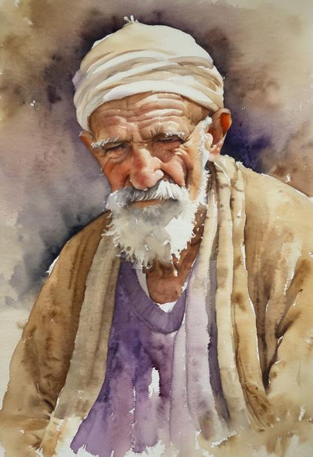 Lost in color Watercolor