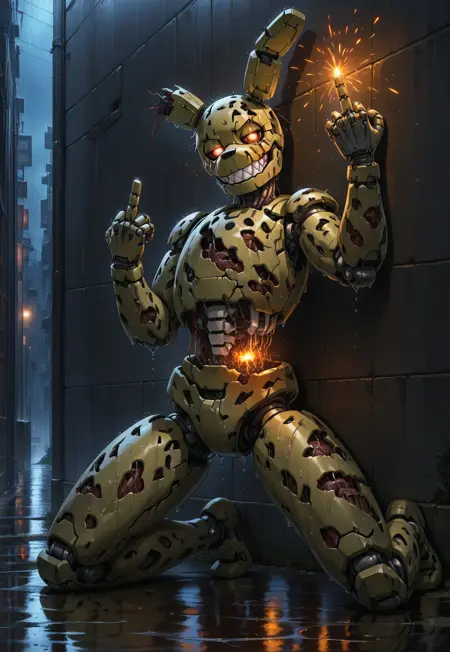 Springtrap | Exotic Butters Edition | FNAF (Illustrious)