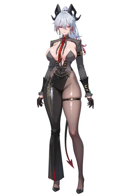 赞妮/zani - 西装女郎/suit lady - design from KanouSakura(鸣潮\Wuthering Waves)- Illustrious