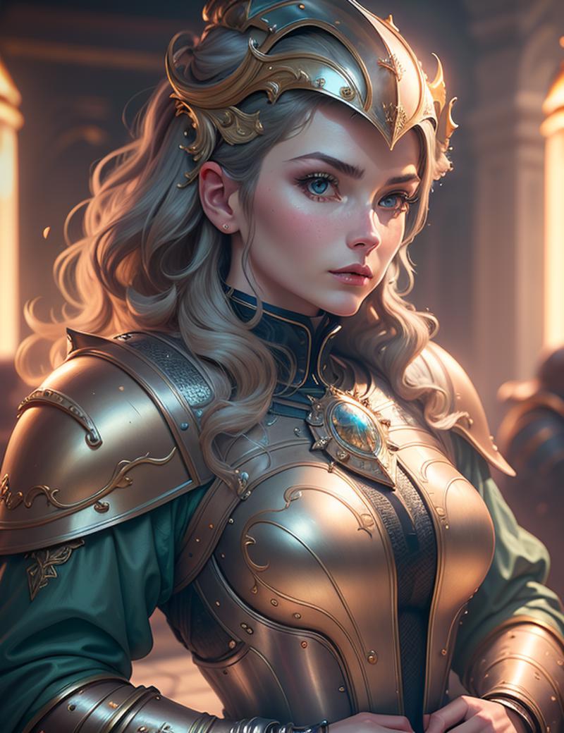 LadyRa/ Fantasy/ woman in armor image by Kotoshko